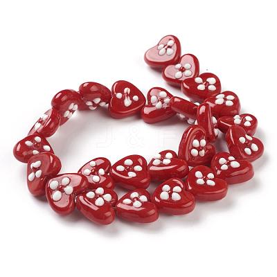 Handmade Lampwork Beads LAMP-G142-05-1