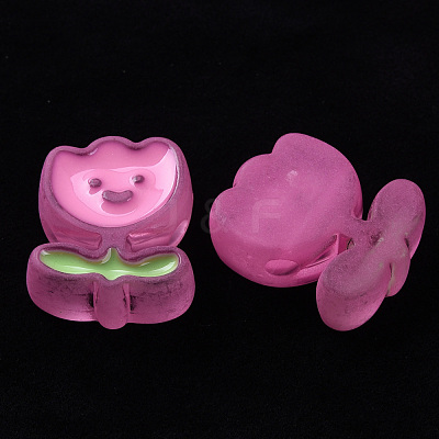 Transparent Acrylic Beads MACR-S374-03B-02-1