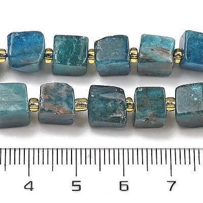 Natural Apatite Beads Strands G-G053-B18-03-1