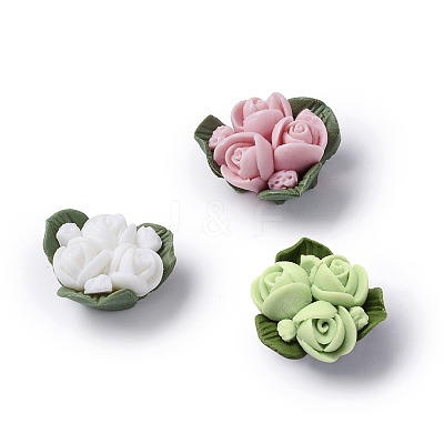 Handmade Porcelain Cabochons PORC-TA0001-02-1