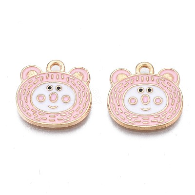 Alloy Enamel Pendants ENAM-N054-74D-1