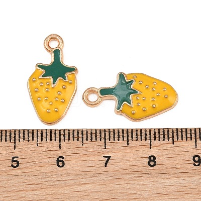 Alloy with Enamel Pendants AL-CBA9C31-07G-A-1