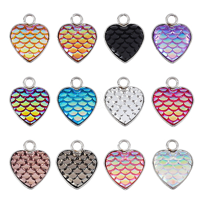 Opaque 304 Stainless Steel Pendants STAS-FH0001-23P-1
