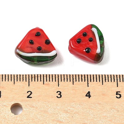 Handmade Lampwork Bumpy Beads X-LAMP-R003-04E-01-1