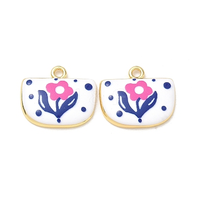 Printed Brass Pendants KK-CBAF9BC-06G-1