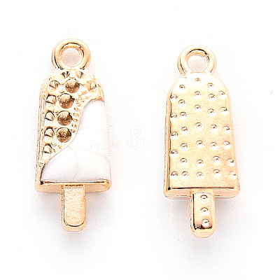 Alloy Enamel Pendants X-ENAM-R059-05C-RS-1