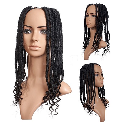 Curly Faux Locs Crochet Hair OHAR-G005-12B-1