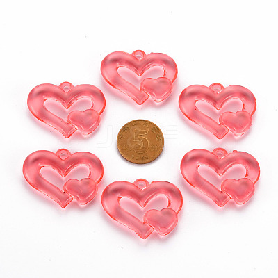 Transparent Acrylic Beads TACR-S154-57B-910-1