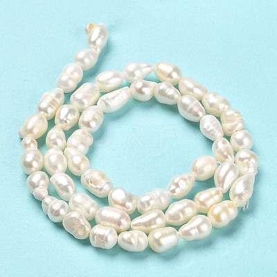 Natural Cultured Freshwater Pearl Beads Strands PEAR-E016-072-1