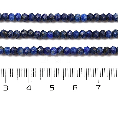 Dyed Natural Lapis Lazuli Beads Strands G-K376-B05-02-1