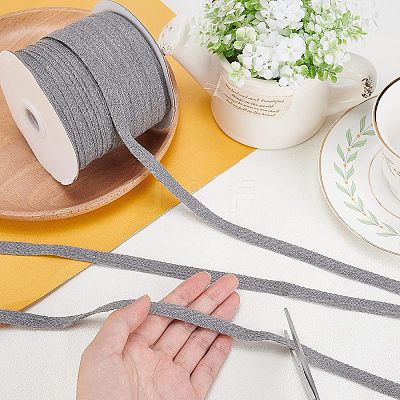 Cotton Twill Tape Ribbons OCOR-WH0058-35R-1