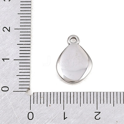 304 Stainless Steel Pendants STAS-B144-03P-1
