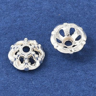 Alloy Flower Bead Caps & Cones PALLOY-J357-02S-1