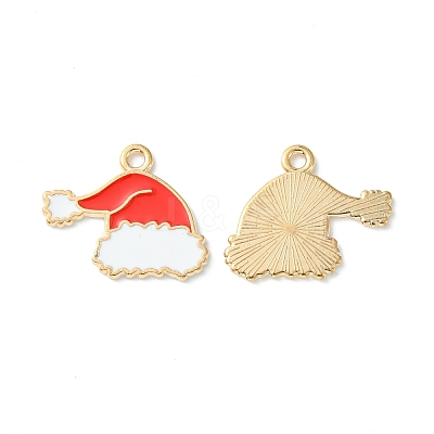 Christmas Alloy Enamel Pendants LS-ENAM-D047-09LG-06-1