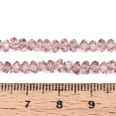 Transparent Glass Beads Strands GLAA-N018-4mm-25-1