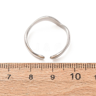 304 Stainless Steel Cuff Open Rings SA-CBA4160-38P-1