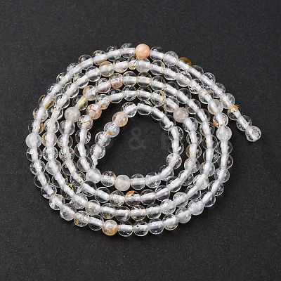 Natural White Topaz Beads Strands LS-G-RM2025-B04-3mm-1
