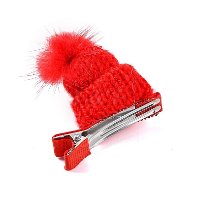 Christmas Party Hair Accessories AJEW-S088-09B-1