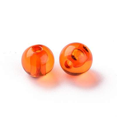 Transparent Acrylic Beads MACR-S370-A8mm-726-1