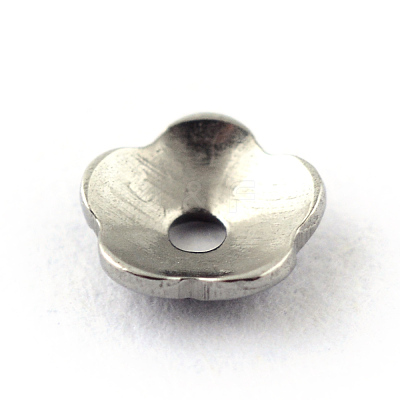 Tarnish Resistant 304 Stainless Steel Bead Caps STAS-Q194-24-1