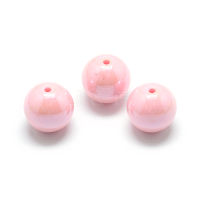 Pearlized Style Acrylic Beads MACR-S826-12mm-C-1
