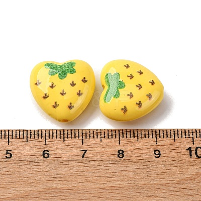 Opaque Acrylic Beads X-MACR-V001-01B-1