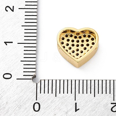 Brass Cubic Zirconia Beads LS-KK-S510-41G-02-1