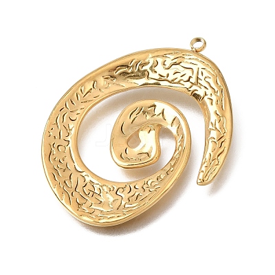 304 Stainless Steel Pendants SA-CBAD9BF-02G-1