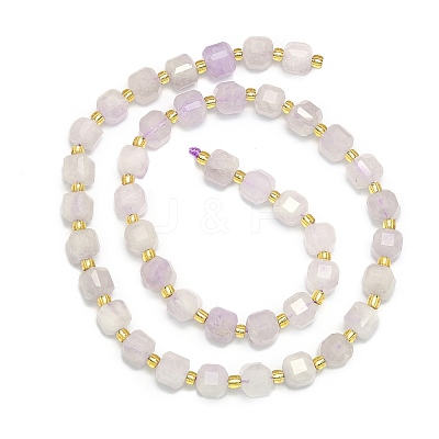 Natural Mauve Jade Beads Strands LS-G-I376-D14-01-1