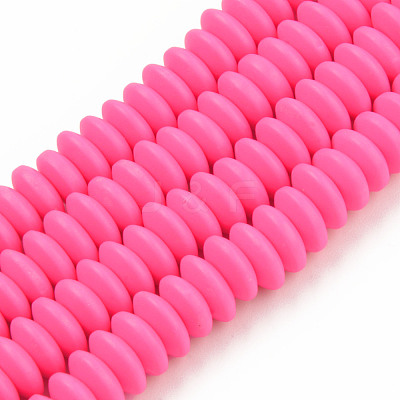 Handmade Polymer Clay Beads Strands CLAY-N008-064-A05-1