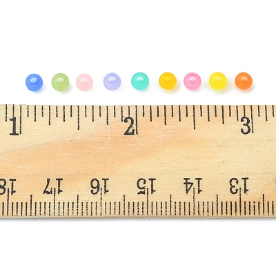 31g Frosted Transparent Acrylic Beads MACR-FS0001-37-1
