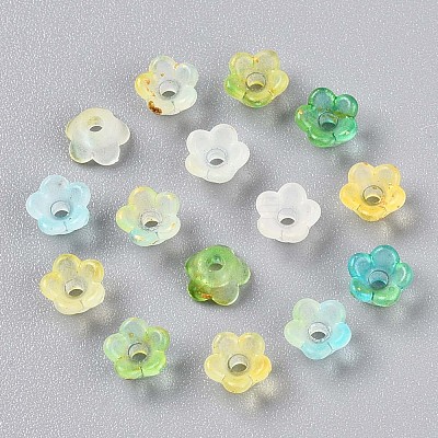 Frosted Transparent Acrylic Beads LS-OACR-N137-72H-1