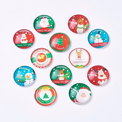 Glass Cabochons GGLA-TAC0001-02B-1