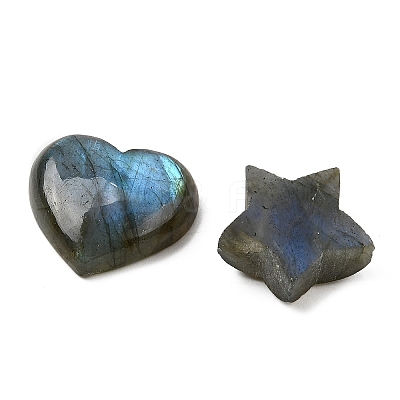 Natural Labradorite Cabochons G-B149-01-1