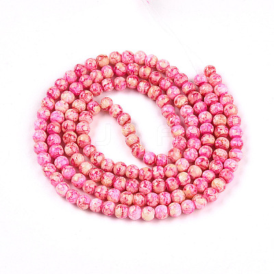 Baking Paint Glass Beads X1-DGLA-N003-6mm-A01-1