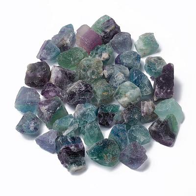 Rough Raw Natural Fluorite Beads G-F710-06A-1