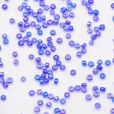 8/0 Round Glass Seed Beads SEED-J011-F8-168-1
