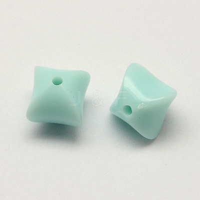 Opaque Acrylic Beads SACR-Q100-M056-1