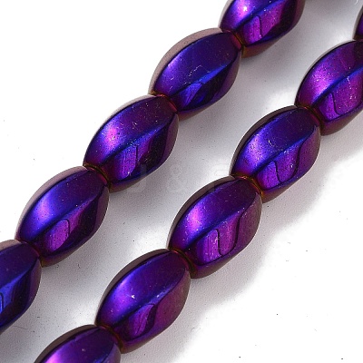 Synthetic Non-magnetic Hematite Beads Strands G-P545-G02-01A-1
