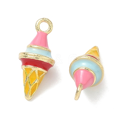 Alloy Enamel Pendants FIND-G108-02A-G-1
