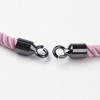 Nylon Twisted Cord Bracelet Making MAK-K007-B-1