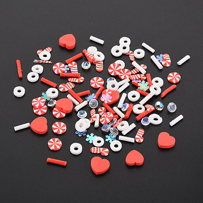 Handmade Polymer Clay Sprinkles Mix X-CLAY-N006-153-1