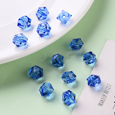 Transparent Acrylic Beads TACR-S154-15B-86-1