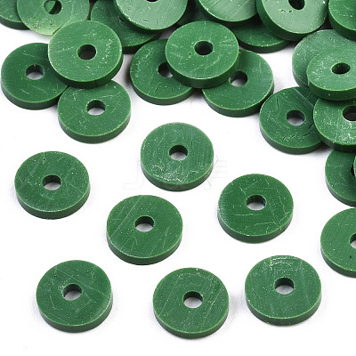 Handmade Polymer Clay Beads CLAY-R067-8.0mm-B46-1