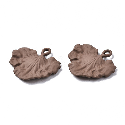 Spray Painted Alloy Pendants LS-PALLOY-T077-118C-RS-1
