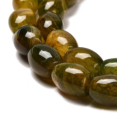 Natural Agate Beads Strands G-B079-E01-01F-1