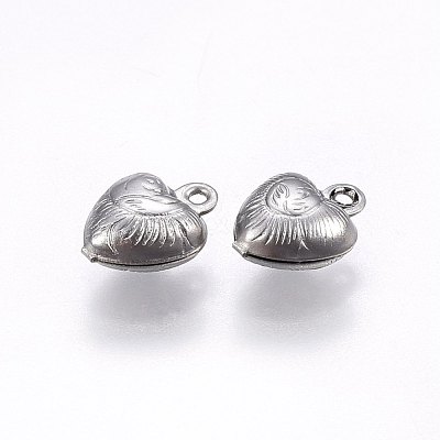 Tarnish Resistant 304 Stainless Steel Charms STAS-E438-18P-1