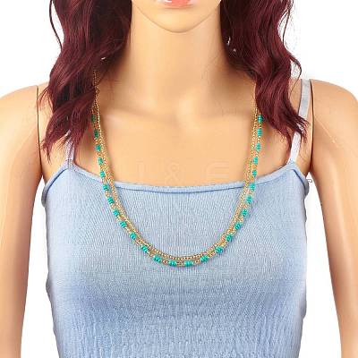 2Pcs Summer Jewelry Waist Bead NJEW-C00024-01-1