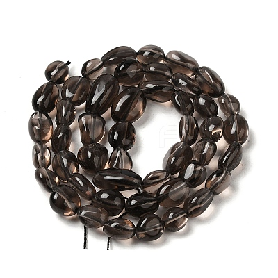 Natural Obsidian Beads Strands LS-G-P497-01A-15-1