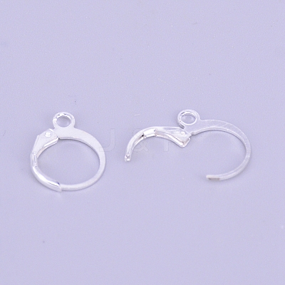 Brass Leverback Earring Findings KS-TAC0003-12S-1